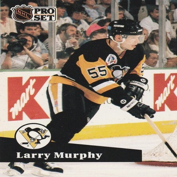 Larry Murphy Pittsburgh Penguins NHL Hockey Card Collection  - 6 Card Set - Picture 7 of 7